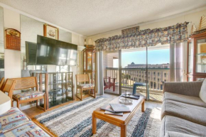 Balcony and Gulf Views Beachfront Galveston Retreat